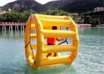 Durable Inflatable Water Toys Wheel , Water Sports Ball Large Commercial Grade