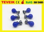 Reusable silver chloride ECG electrode medical suction bulb ECG electrode for