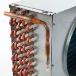 Aluminum Finned Fridge Freezer Condenser Coils copper R22 Evaporator