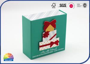 China Birthday Present Package Magnetic Lid Box 3D Cake Card Paper Printing factory