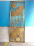 Light Custom Room Divider Screens Modern Luxury Stainless Steel Room Partition