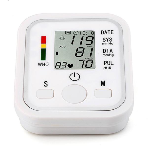 LCD Digital Display Screen Home Automatic Wrist Blood Pressure Pulse Sphygmomano