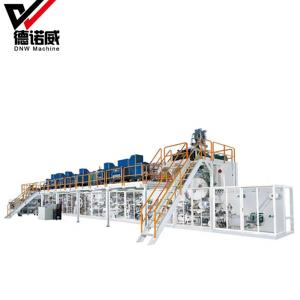 China Longitudinal Folding System Sanitary Napkin Wrapping Machine factory