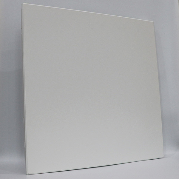 0.7mm Thickness Metal Ceiling Panels Standard Hollow / CNC Perforated Pattern