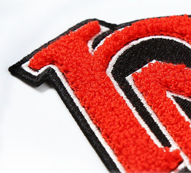 Hockey Team Embroidery Patches For Shirts Cartoon Logo Ironing Backing
