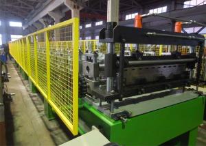 China Decking Panel Floor Deck Roll Forming Machine / Building Sheet Metal Roll Former factory