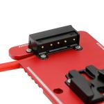 Alvins V Mount Battery Plate for DJI Ronin 4D, V Mount Plate with 6-pin 1B DC-in