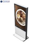 43 inch Silver Android Outdoor Fanless Vertical Digital Totem