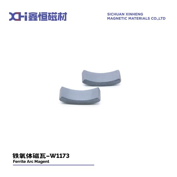 Hard Permanent Magnet Ferrite Pressed By 250 Tons Large Press Motorcycle Ferrite