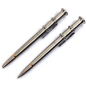 China Logo engraving tatical pen stainless steel seeking pen with high hardness silicon nitride pen on sale