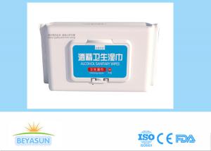 China OEM Packed Disposable Wet Wipes , Baby Safe Disinfectant Wipes 75% Isopropyl Alcohol factory