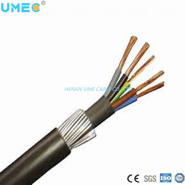 0.6/1kv Multicore Copper/Aluminum Conductor SWA Cable for Overhead Power