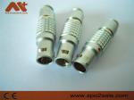 Brass Gold Plated Medical Cable Connectors Metal 1B 2pin 4pin 5pin 6pin