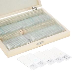 China Customization Fixed 100pcs Premade Microscope Slides Medical Teaching For Lab on sale