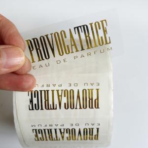 China 70mm 30mm Holographic Die Cut Stickers Transparent Eco Friendly factory