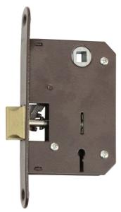 China Mortise Key Lock Deadlatch Type For 35-55mm Door factory