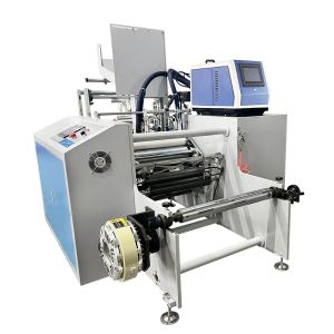 Automatic Aluminum Foil Rewinder with Electric Driven and Labeling System