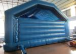 Blue Kids Inflatable Bounce House Commercial Grade 7.9 X 7.1m Safe Nontoxic