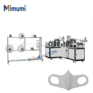 China N95 Kids Fold Face Mask Maker Machine 1 Operator 1 Year Warranty factory