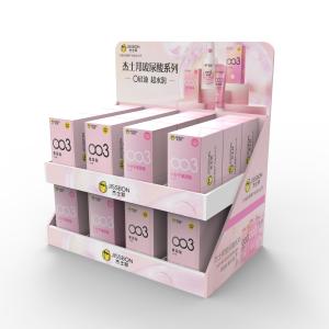 China Customized Cardboard Condom Tabletop Display Rack 24-Hour Free Design Wholesale for Supermarkets factory