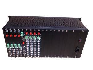 China Video fiber converter(4U rack) factory