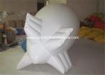 Safe And Environment Inflatable Helium Airplane , Inflatable Zeppelin Balloon