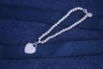 ODM Infinity Bead Love Sterling Silver Bracelet Bangle For Girlfriend