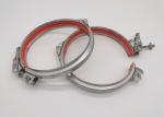 Stainless Steel 304 Quick Connect Pipe Clamp With Gasket Quick Lock