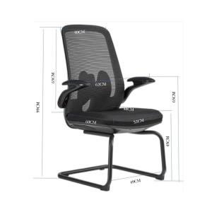 China Breathable Task Mesh Computer Chair Aluminum Metal For Office OEM factory