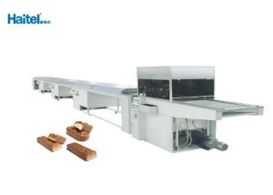 China Stainless Steel Automatic Chocolate Making Machine Dipping Way Smooth Run factory