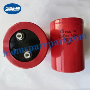 China Capacitor Picanol Loom Spare Parts 2200 MF 400V DC factory