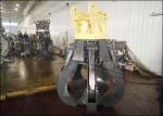 4 Tine Orange Peel Grapple Hydraulic Robust Structure Fit Hitachi ZX210 20 ton
