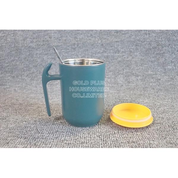 Home Drinkware PP Plastic Cover Thermos Cup Set With Pretty Box 12.3cm Height