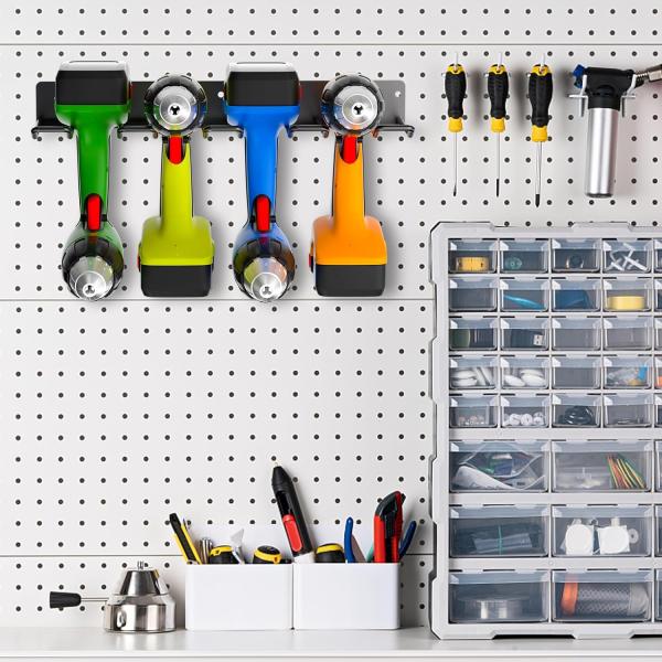 Wall Mounted Power Tool Storage Organizer Plant Fiber Type Power Tool Storage Organizer