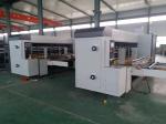 Digital Display Corrugated Partition Machine , VFD Driving Rotary Slotter