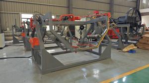 China Open Flame Industrial Rock And Roll Rotomolding Machine / Machinery factory