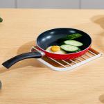Kitchen Organiser Metal Bamboo Trivet Cork Mat Hot Pot Pad