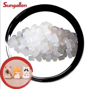 China Thermoplastic Rubber TPE TPR Granules Raw Material Sungallon GP410 Series for Toy Figurines factory