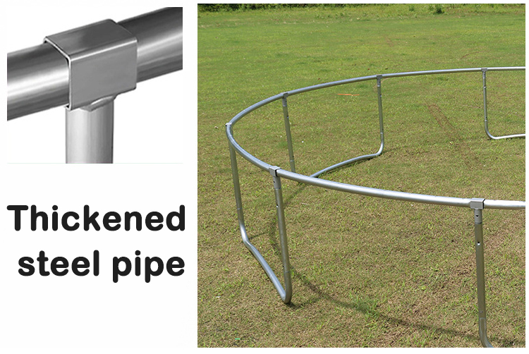 14 FT or OEM Indoor Outdoor Garden Adults Kids Trampoline with Safety Protection Net