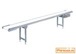 Waterproof Load 80kg 380mm White PVC Food Grade Belt Conveyor