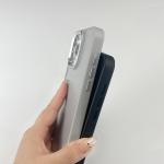 Back Cover 1mm Depth Groove Phone Case Metal Frame Key Inlay Leather Wood Velvet