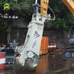 Demolition Equipment Sk460 Excavator Hydraulic Shear To Cut Iron Steel