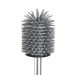 Stainless Steel Anti Finger Print Toilet Brush for Household TPR Bathroom