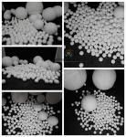 Alumina Ceramic Grinding Balls High Crush Strength High Chemical Stability