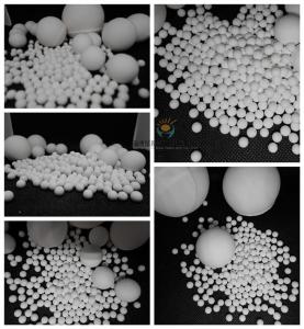 China Alumina Ceramic Grinding Balls High Crush Strength High Chemical Stability factory