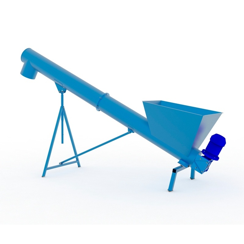 OEM Custom Hopper Auger Conveyor Flexible Screw Conveyor for Concrete Gravel