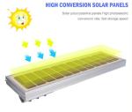 3000K Solar Powered Street Lights 180W 240W 360W Outdoor All In One Solar Led