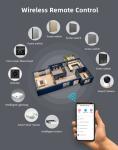 Tuya 3.0 Zigbee Wall Switch 1 / 2 / 3 / 4 Stainless Steel Buttons UK Standard