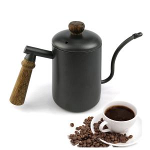 China High End Stainless Steel Coffee Pot Gooseneck Kettle Pour Over factory