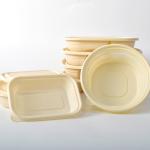 Custom Disposable Cornstarch Lunch Box Restaurant Tableware Dinner Packaging